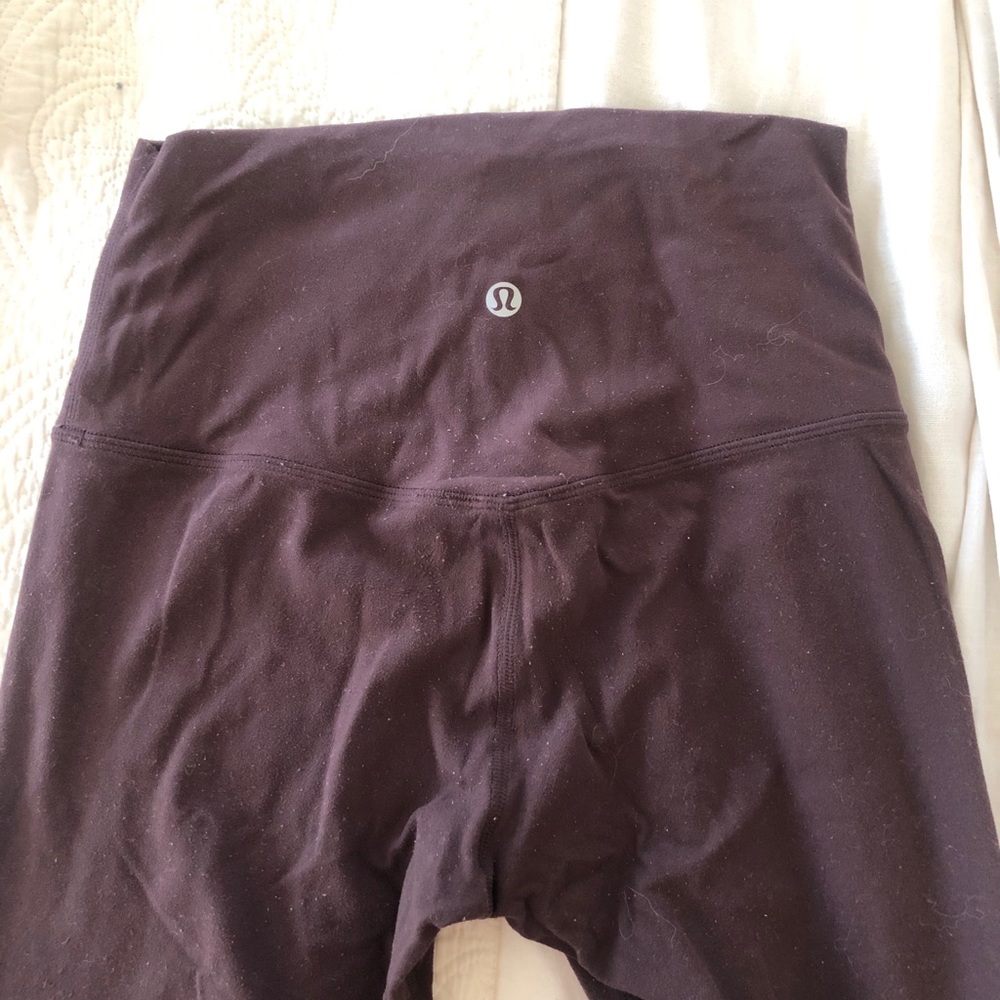 EGGPLANT LULULEMON LEGGINGS